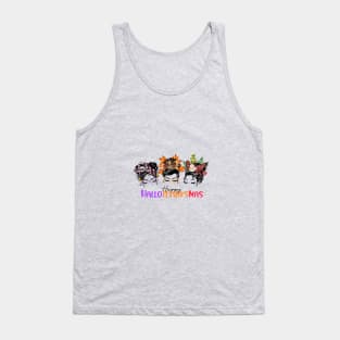 Happy Hallothanksmas - Mom Bun Tank Top